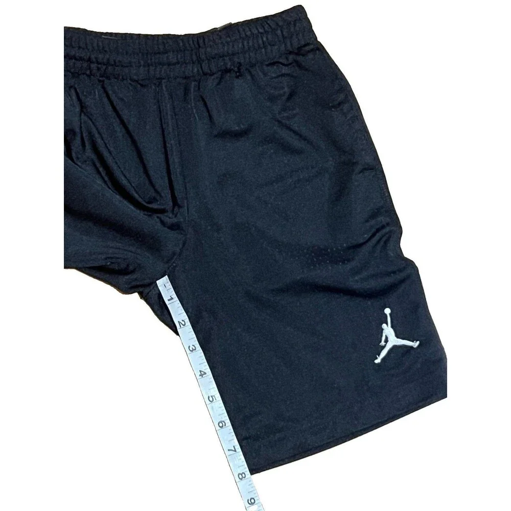 Jordan Jumpman Basketball Shorts Boys Sz Small (8) Black Athletic Wear
